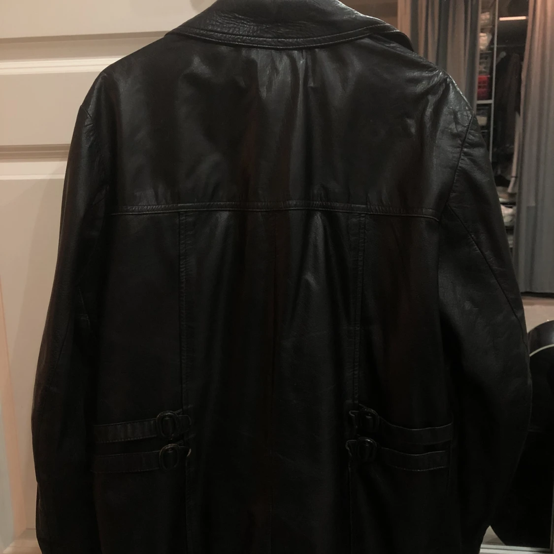 Läderjacka - 90