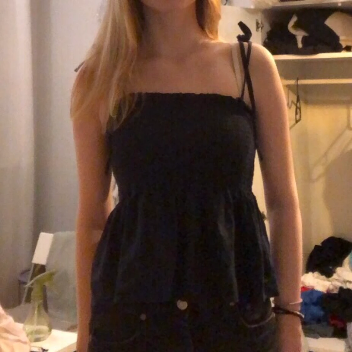 Marinblått linne - 91