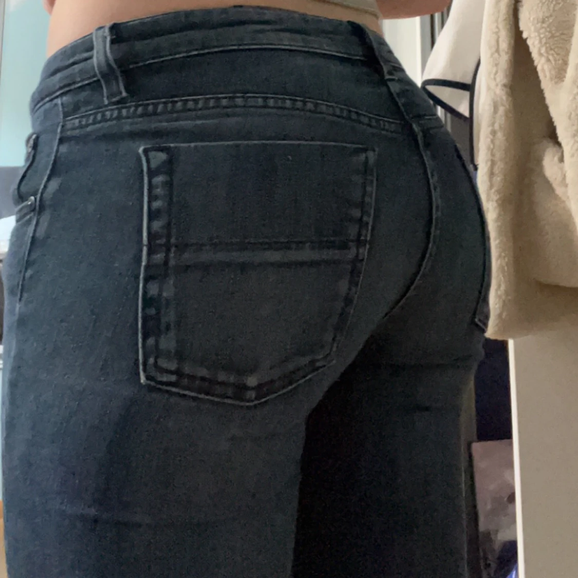 Lågmidjade jeans