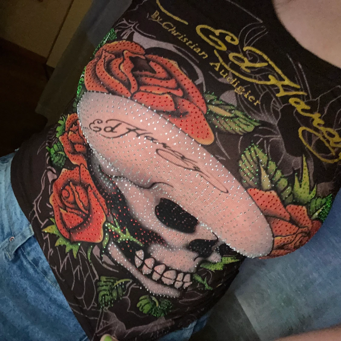 Brun Ed Hardy  t-shirt - 91