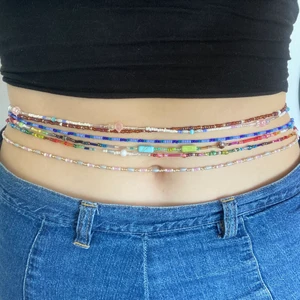Beställ midjeband! - Tar emot beställningar på magsmycke/midjeband! Skriv för bilder på de pärlor & färger som finns! Frakt 13kr eller 39 spårbart 