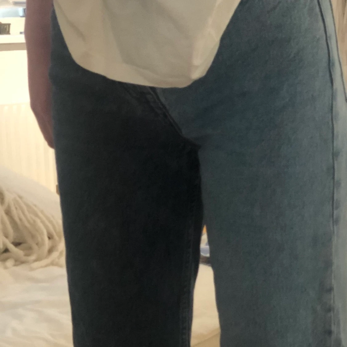 Tvåfärgade Jeans - 90