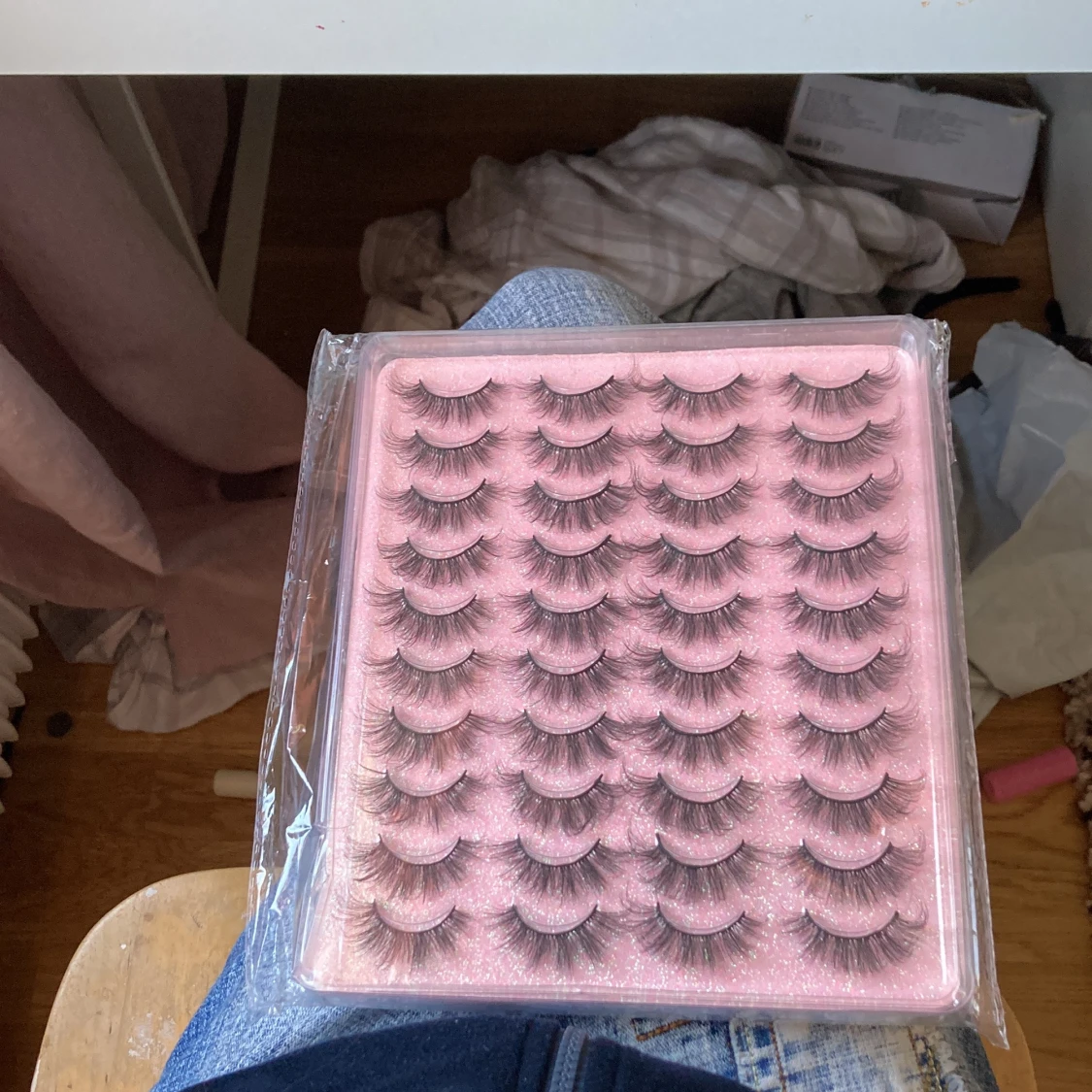 20 par lösögonfransar 