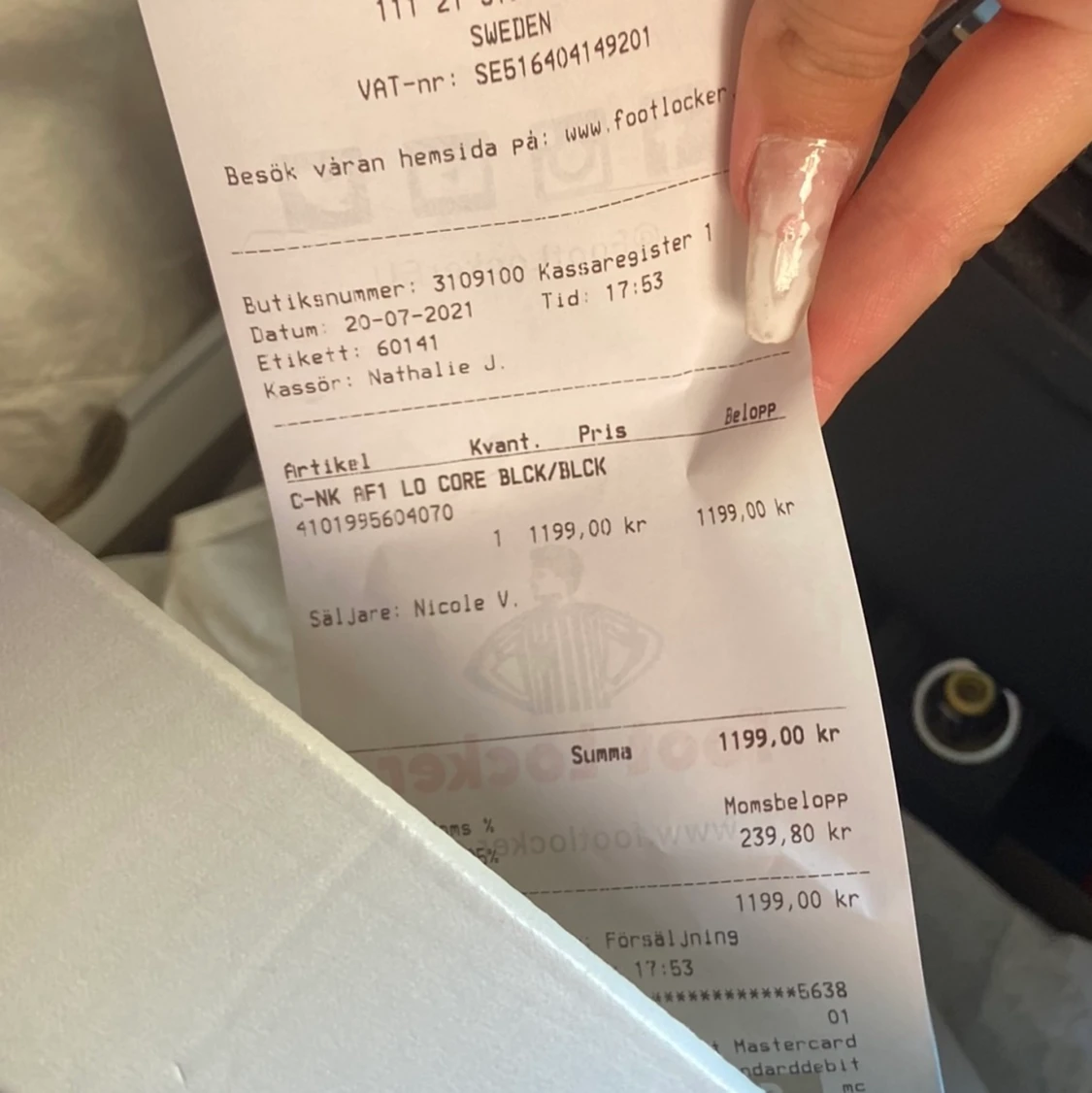 Nike air force 1 black - 91