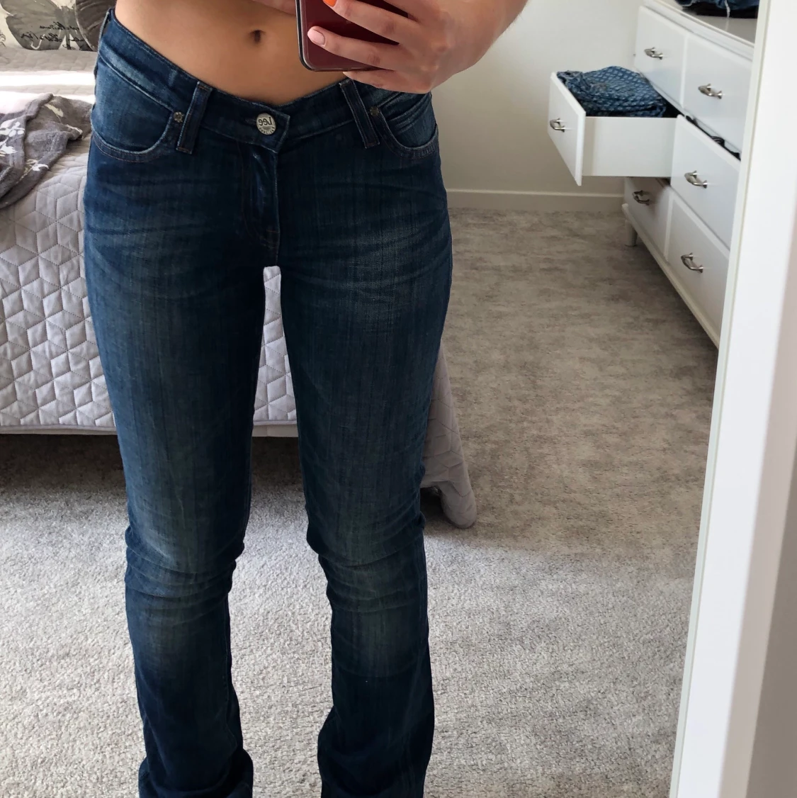 Lee lågmidjade Jeans