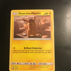 Detective Pikatchu - Kan fraktas! Kom DM för fler frågor! Bra skick! 