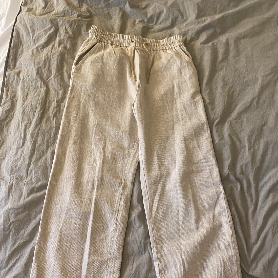 Tjockare linnebyxor från Pull & Bear - 91