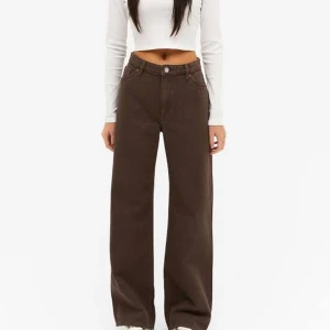 Bruna snygga jeans  - Säljer mina bruna jeans, skriv för privata bilder💕