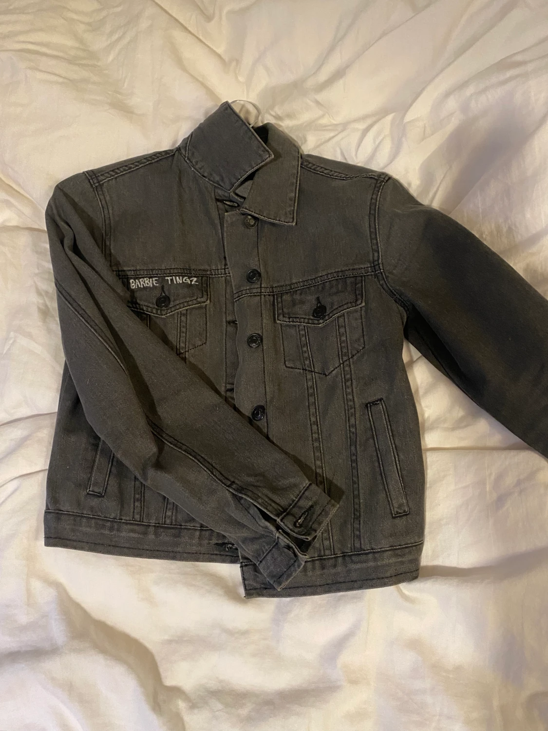 Skitsnygg jeansjacka❤️‍🔥 - 90