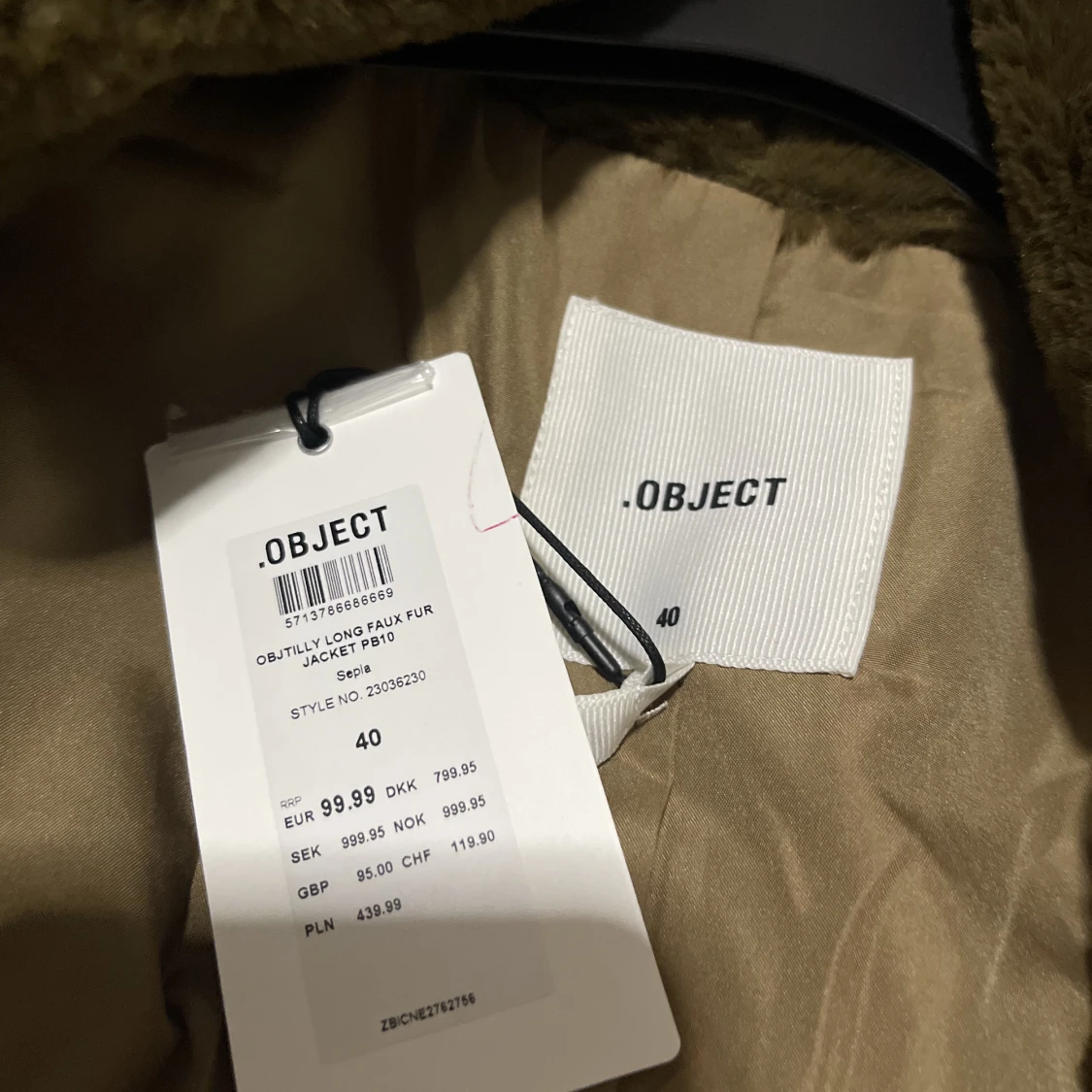 Oanvänd prislapp kvar - 91