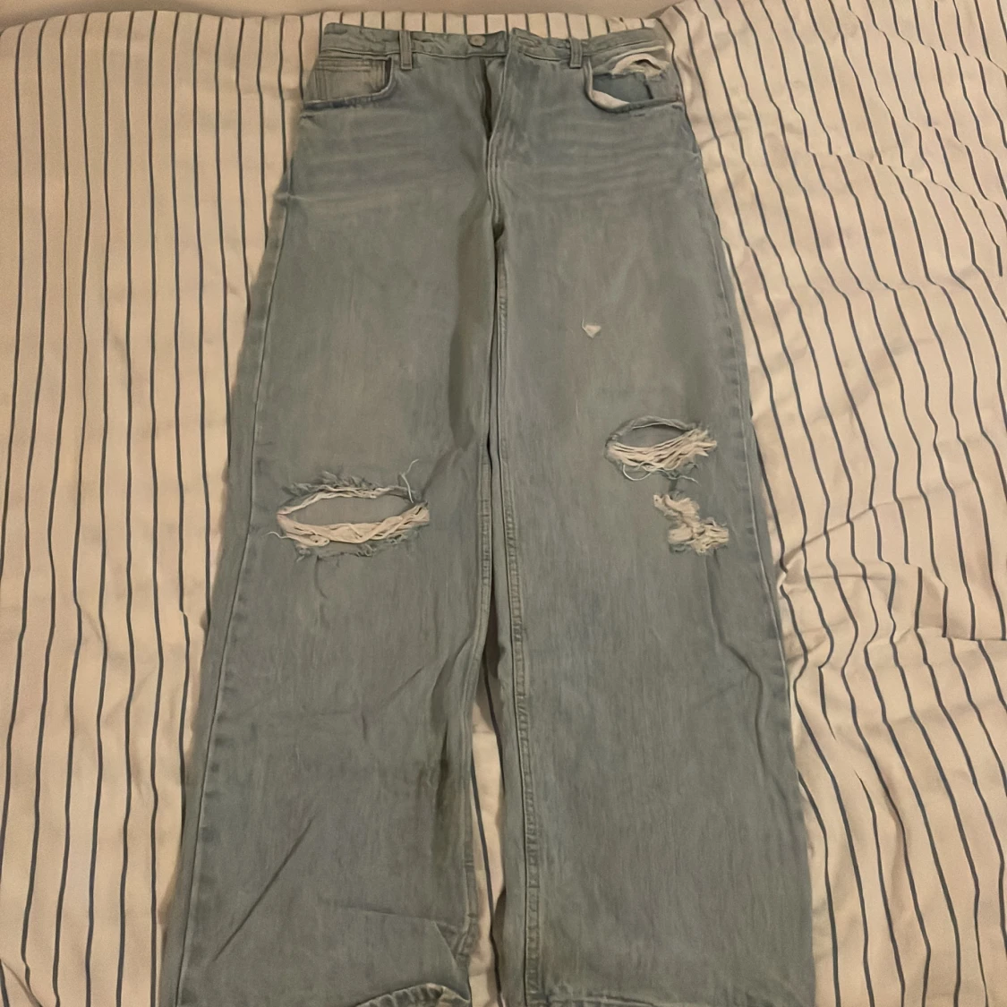 Blåa Jeans