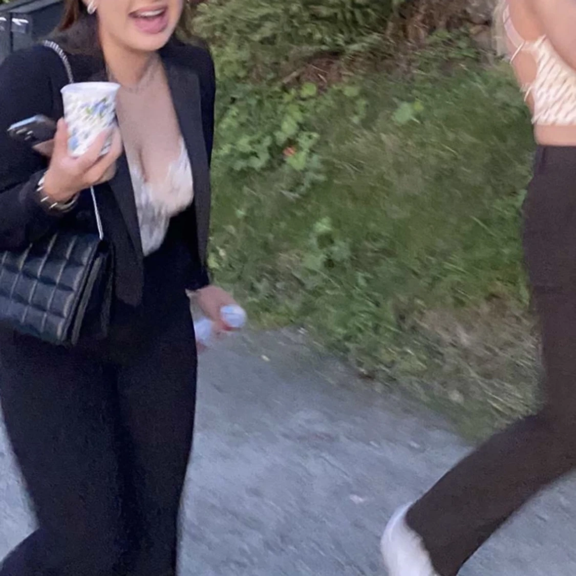 Svart Croppad Blazer - 90