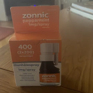 ZONNIC/SLUTA ROKA- HALVA PRISET  - Ny sluta röka 400 doser,zonnic säljes för halva priset. Nypris:299:-  Ditt pris 150:-