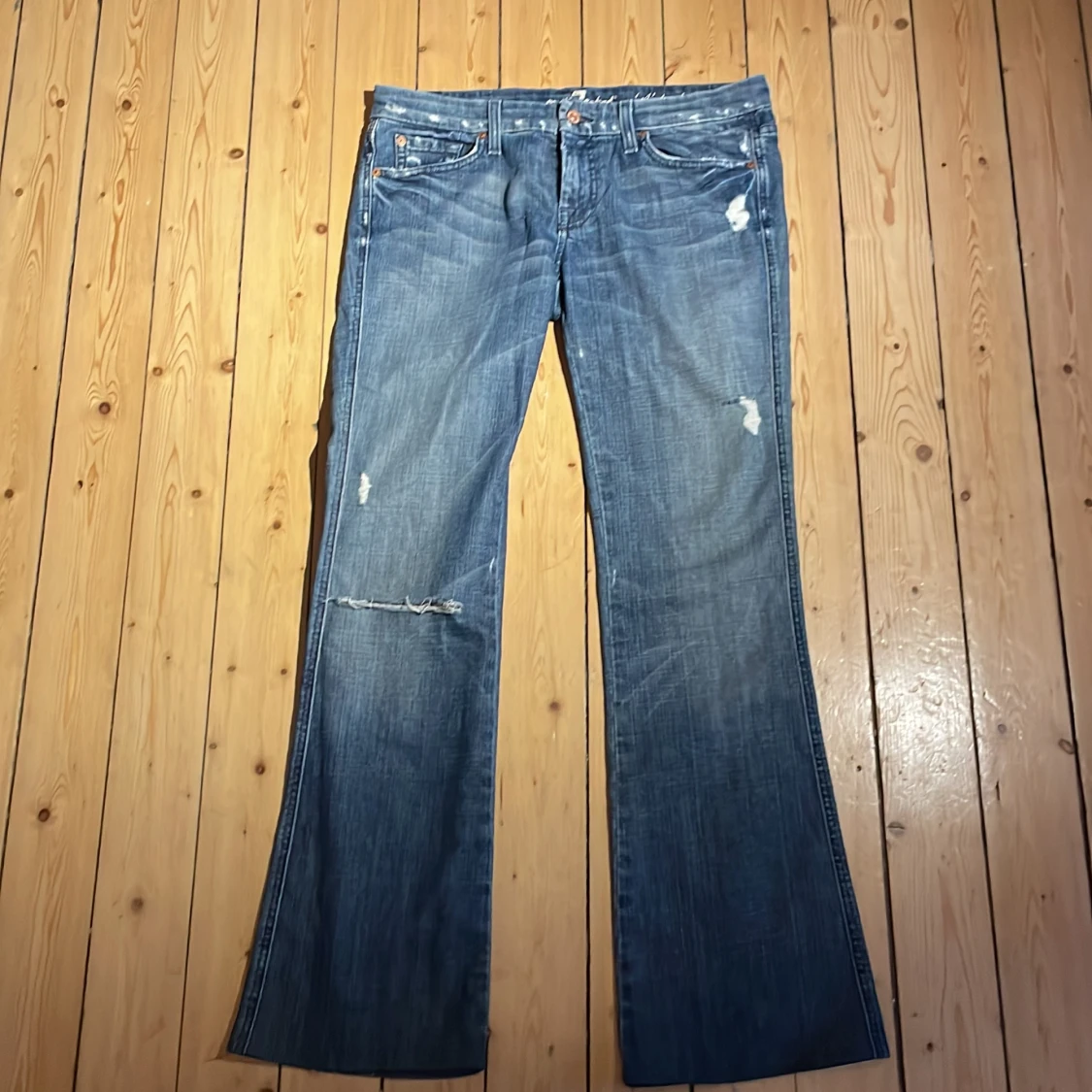 Lågmidjade jeans