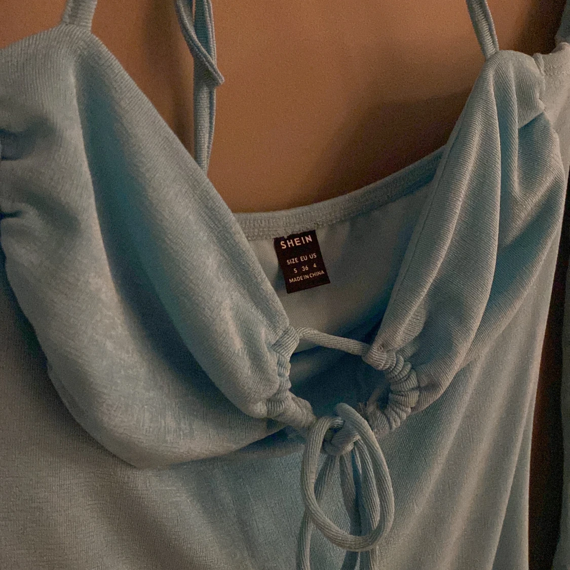 Ljusblå klänning - 91