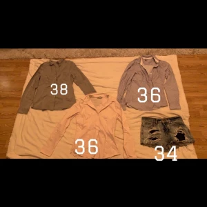 Skjortor  - Olika skjortor som e i nyskick , 70kr för en eller alla 3 för 180kr