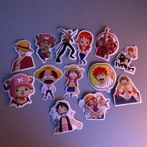 One Piece klistermärken  - (TRYCK INTE PÅ KÖP NU!!) One piece och haikyuu klistermärken, 7kr/styck, 5 stycken för 30kr eller 10 stycken för 55kr :) 15kr frakt 