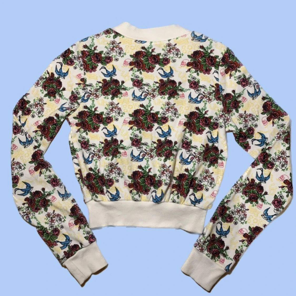 Croppad tjocktröja - 90