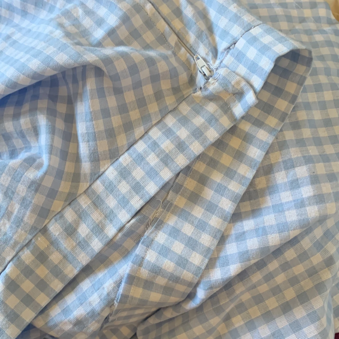 Egensydd gingham kjol  - 91