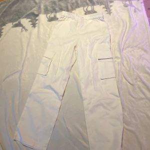 Cargo byxor - Detta är ett par cargo byxor jag beställde från shein, de är verkligen supersnygga men för korta i längden för mig😫 jag är 169 så skulle nog passa någon runt 160 längden. Dom är i nyskick!💕