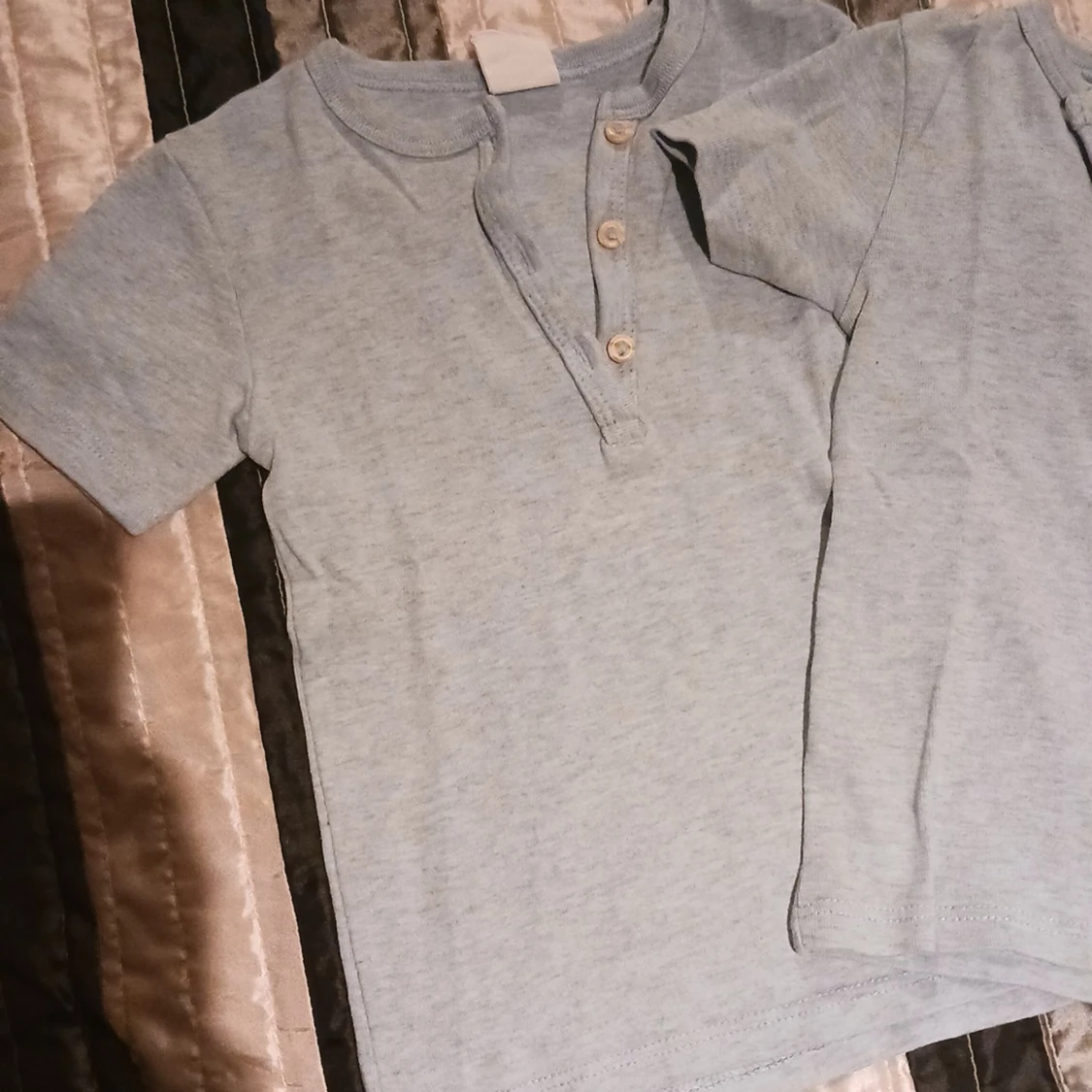 2 t-shirtar i ljusblå barn - 91