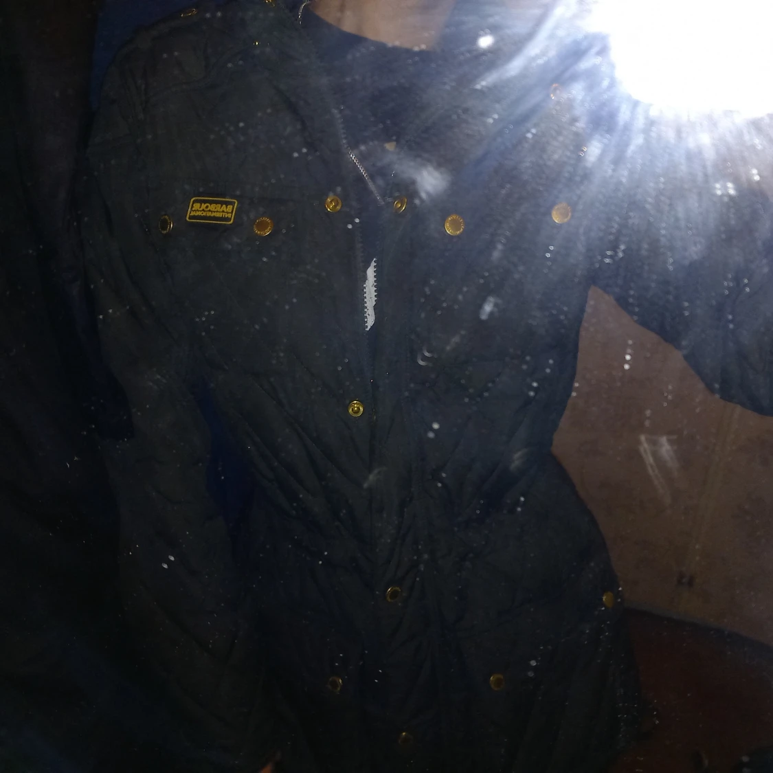 Barbour jacka dam, storleken är 38 - 90