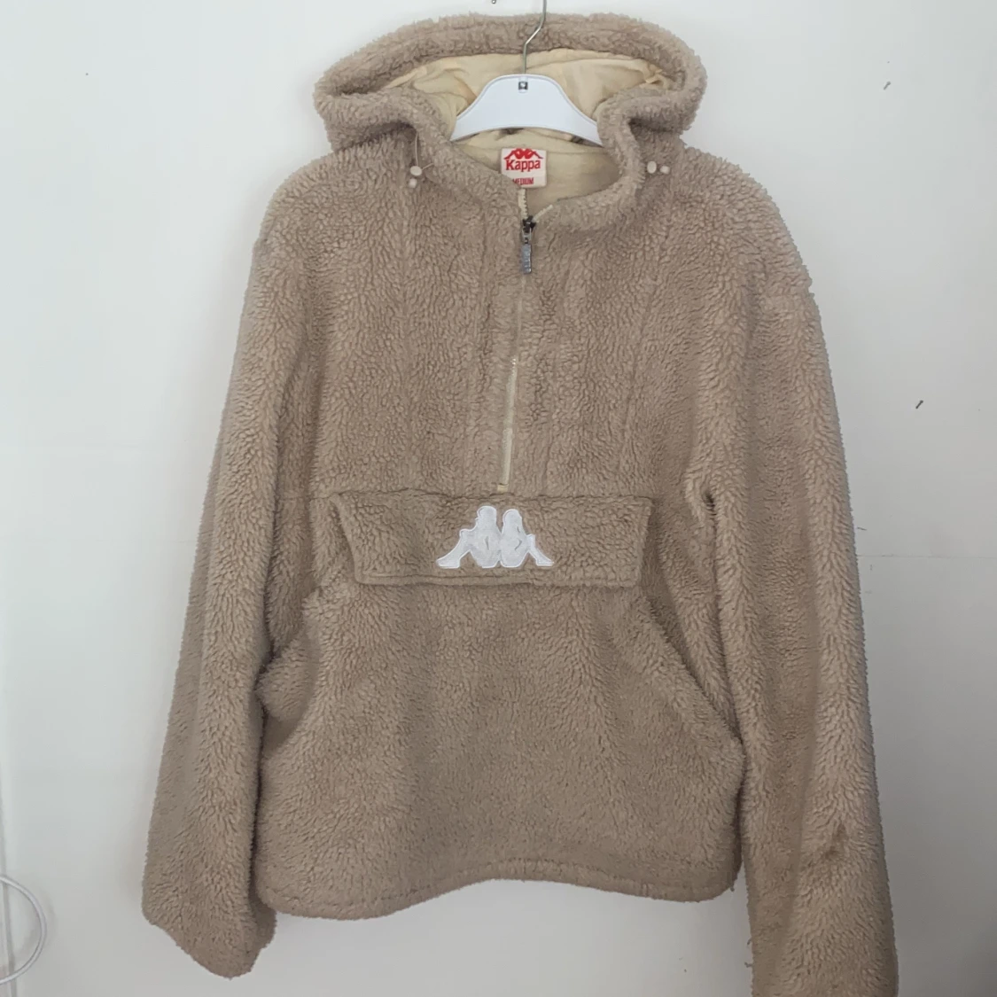 Beige Kappa Anorak