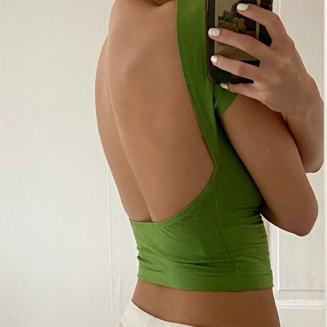 Tröja med djup rygg - 90