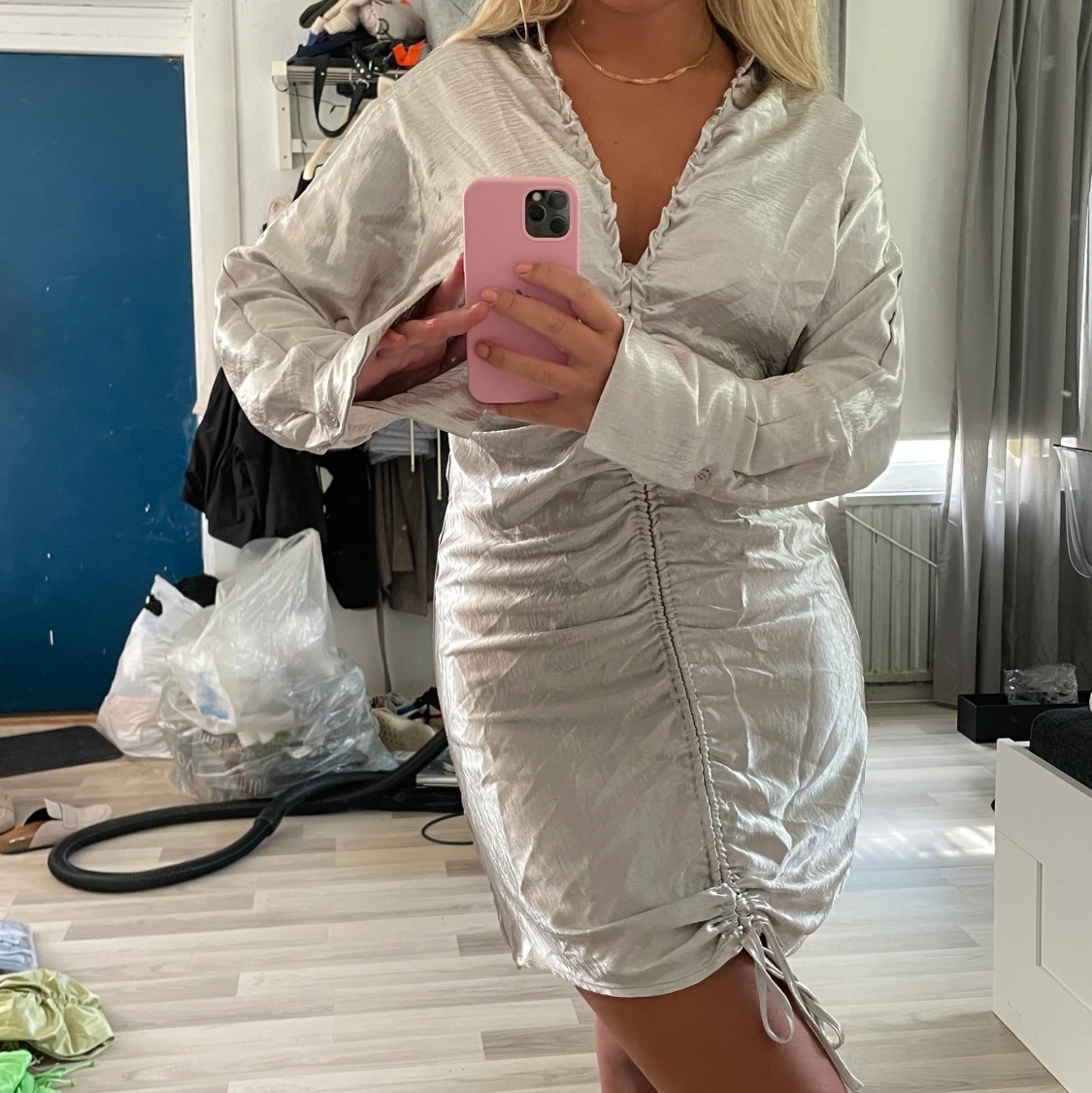 Silverklänning🤍 - 90