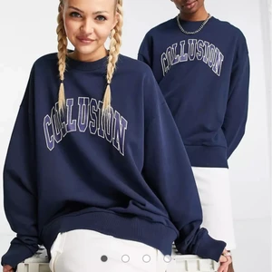 Sweatshirt  - Säljer denna så fina sweatshirt som är helt oanvänd då jag inte hann skicka tillbaka i tid, storlek S och oversized passform💙 köparen står för frakt som är 66kr