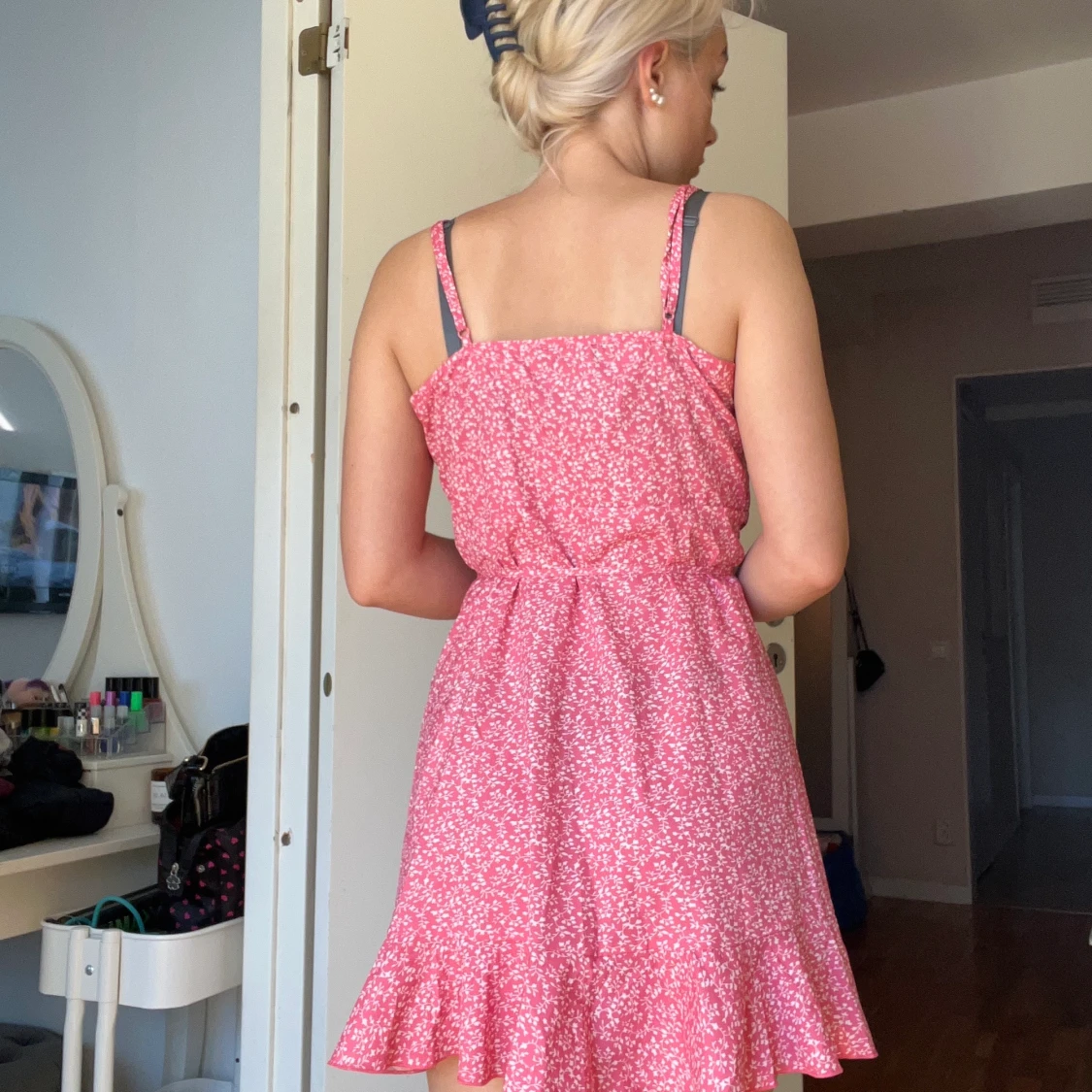 Blommig Klänning  - 91