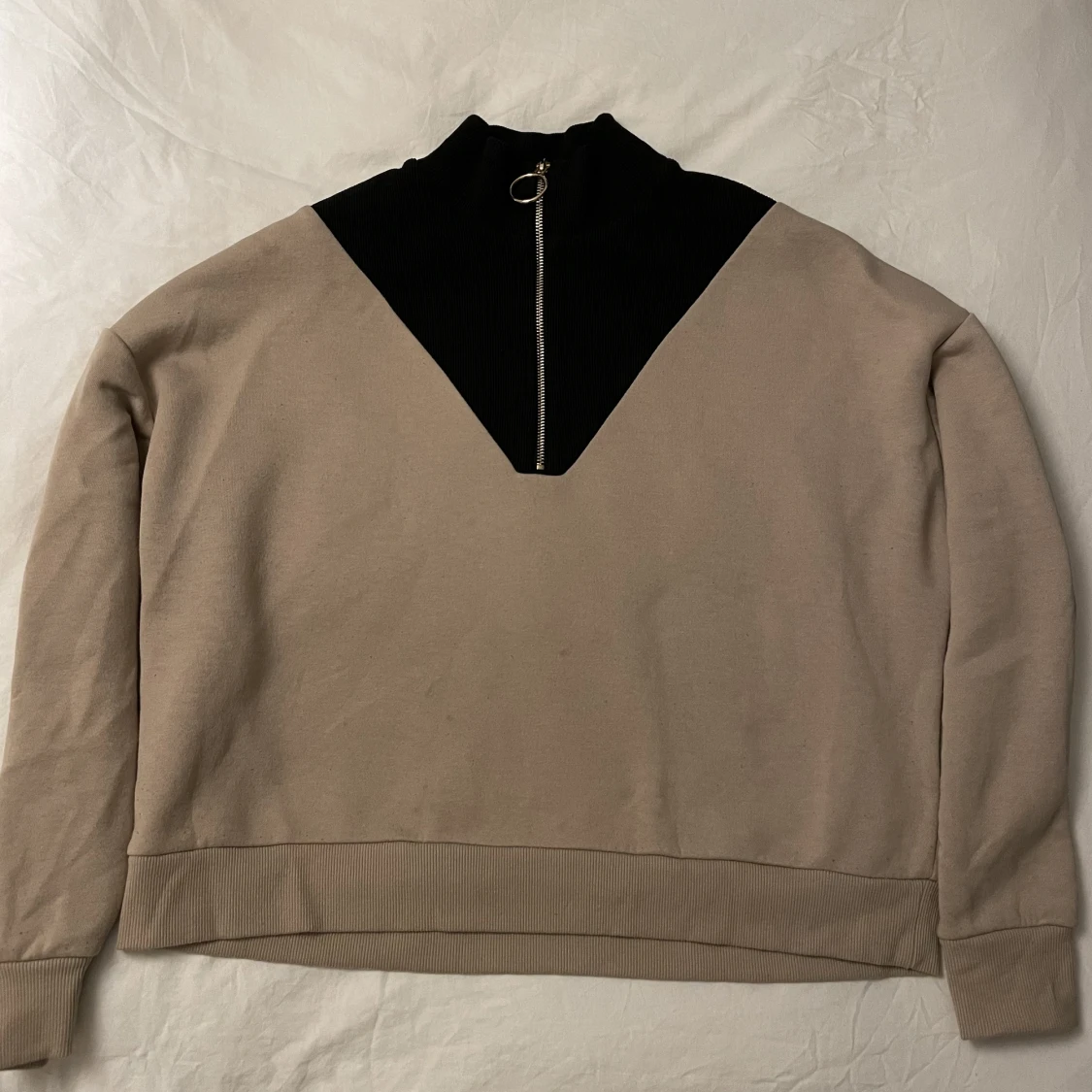 Beige hoodie