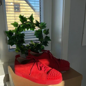 Christian Louboutin skor - Loubs 1 spik fattas kan gå ner i pris snabb afr