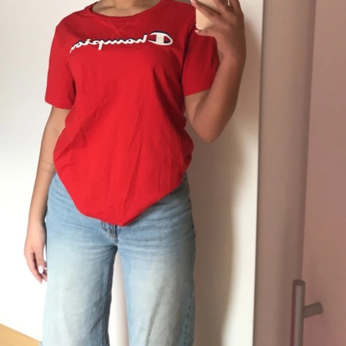 Röd Champion T-Shirt - 90