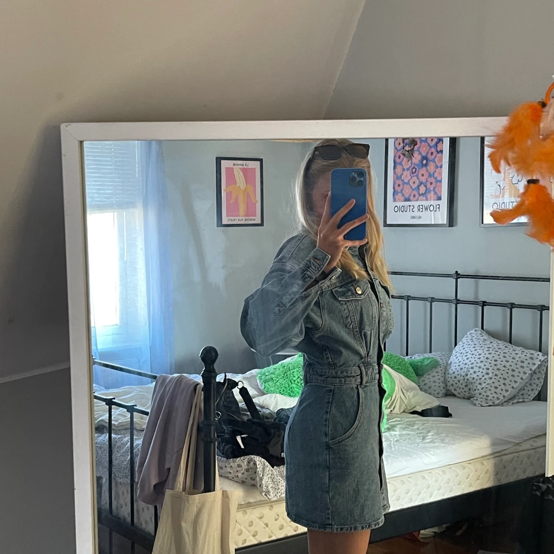 Jeansklänning  - 90