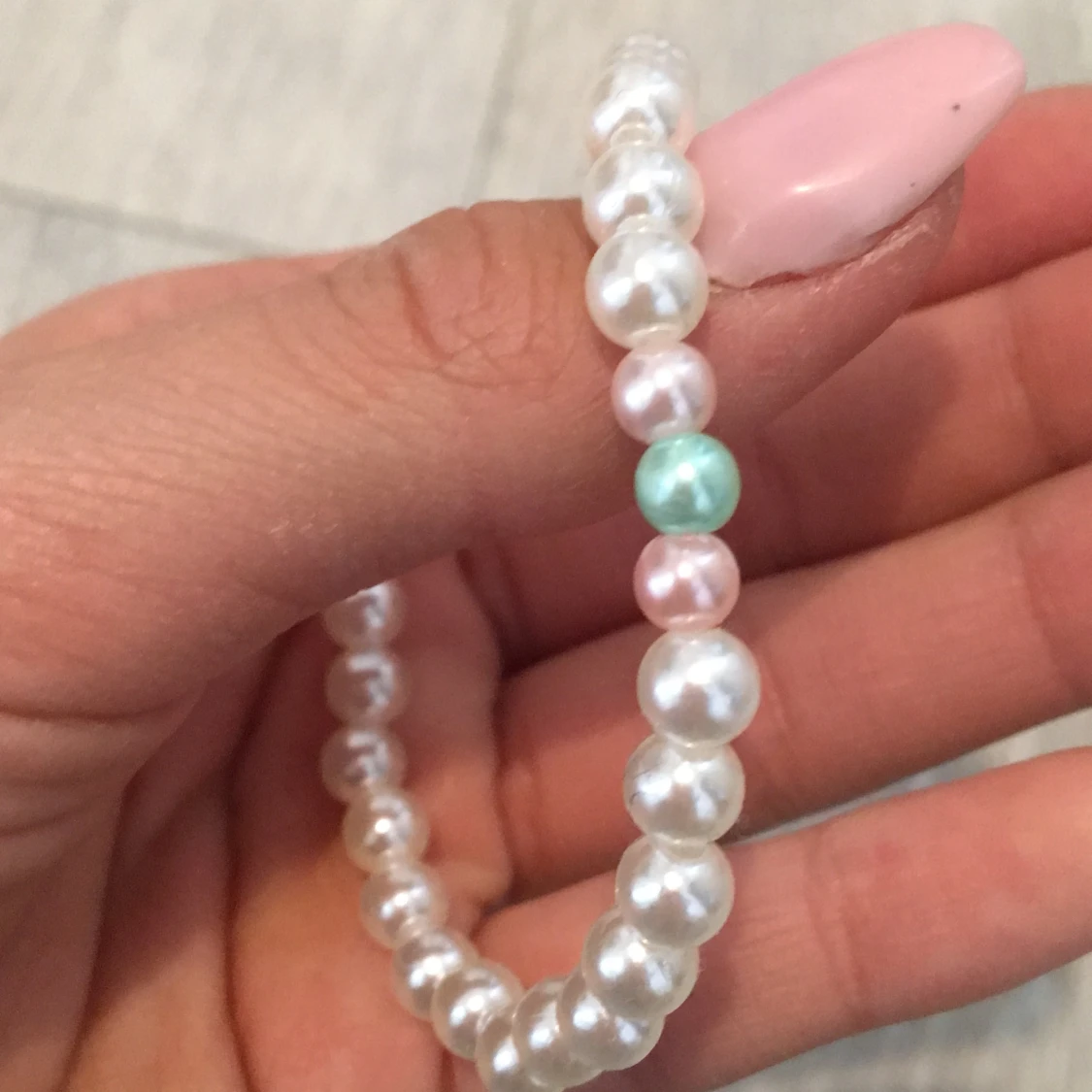 Armband 🤍💙💗 - 91