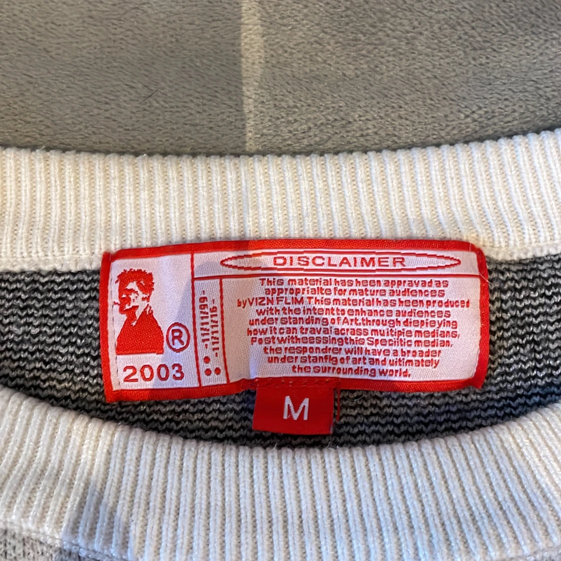 Snygg stickad tröja - 90