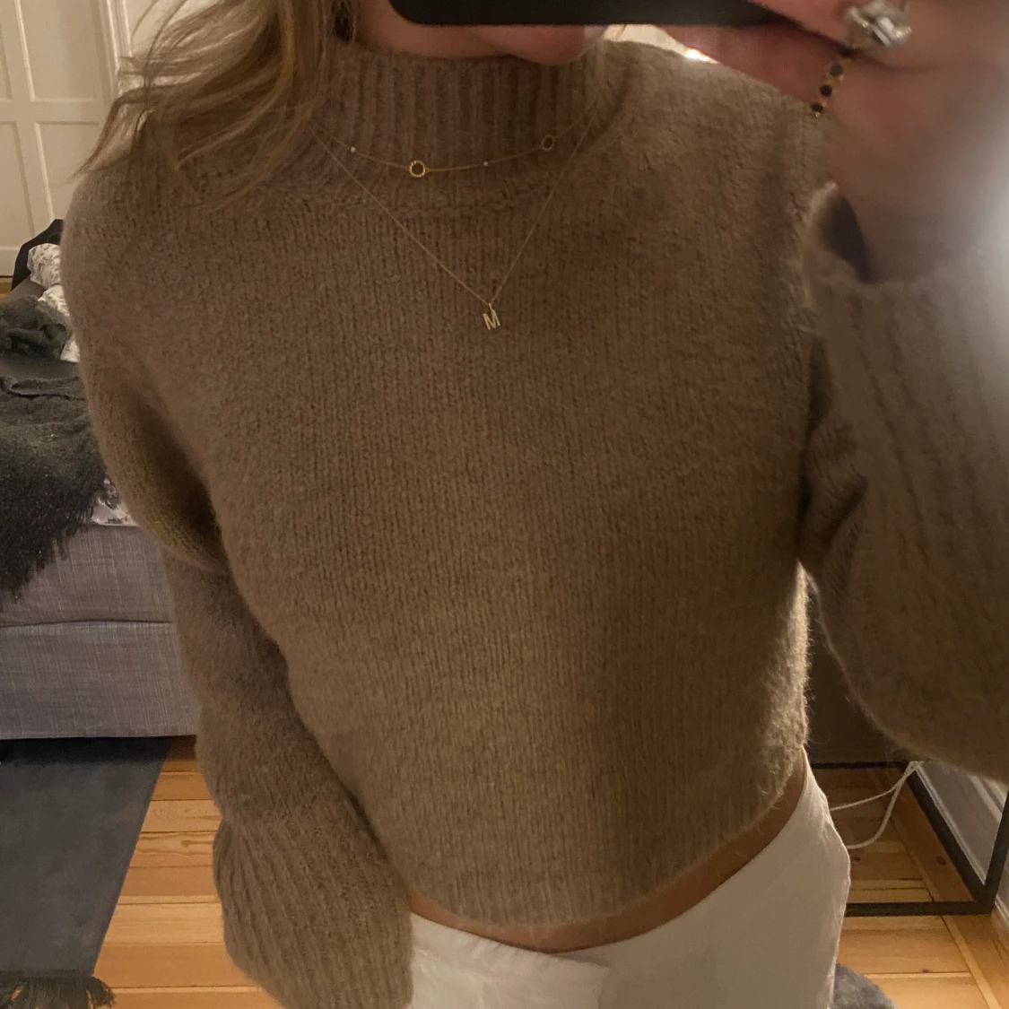 Stickad tröja  - 90