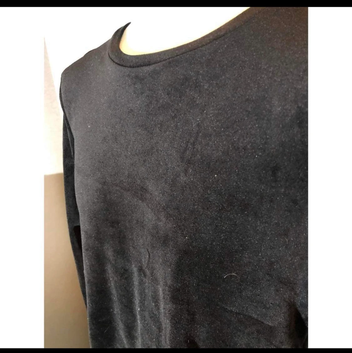 Svart mjuk tröja - 90