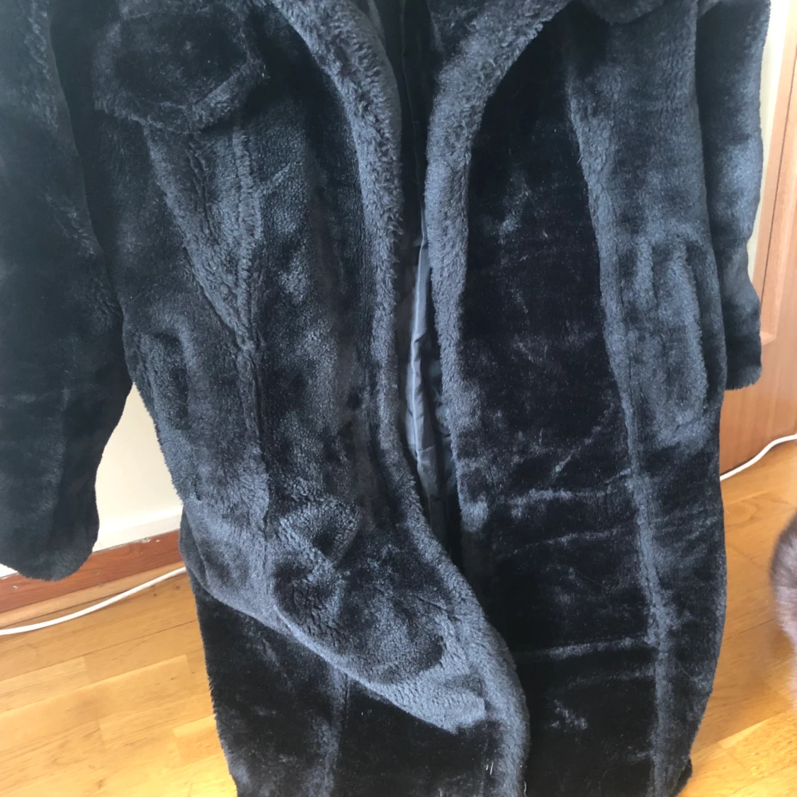 Lång gosig jacka  - 90