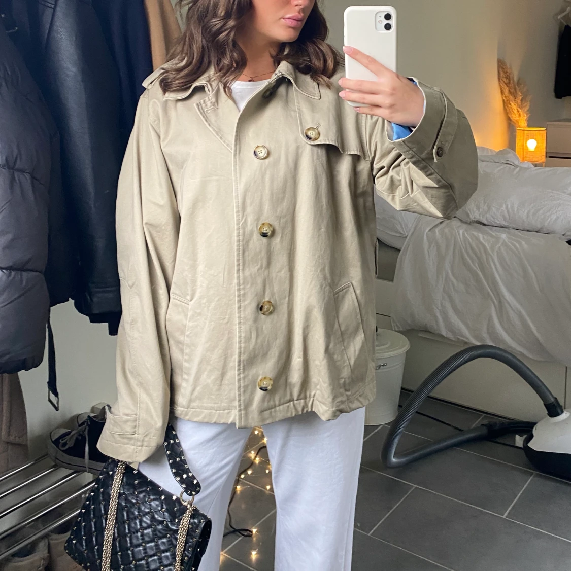 Oversized trench coat