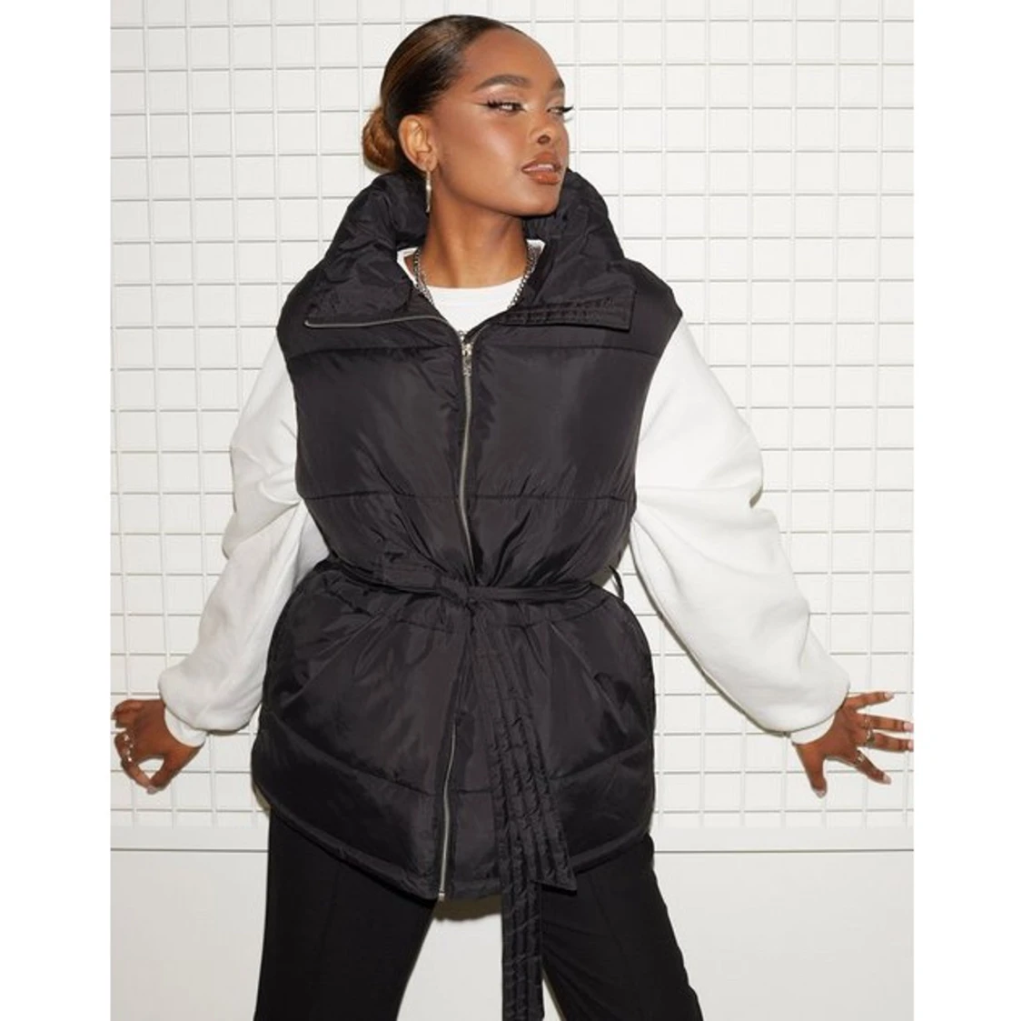 NLY Trend oversize puffer vest - 90