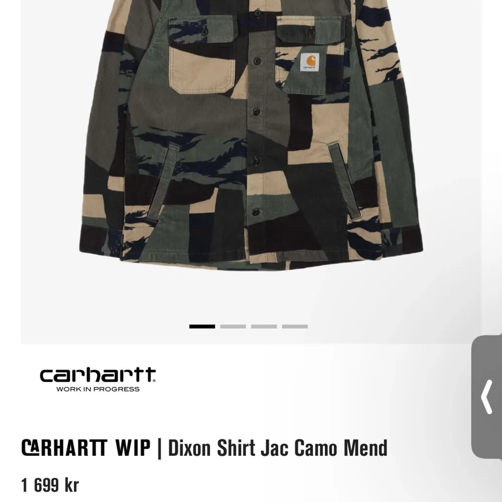 Säljer min helt nya carhartt chase jacka i camouflage. (Nypris 1699) Priset kan diskuteras vid snabb affär. Hör av dig om du har några frågor! . Jackor.