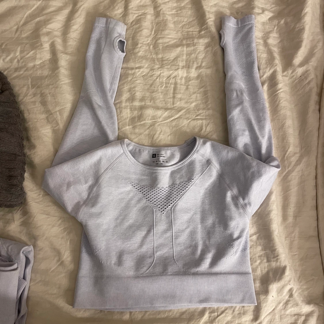 ljus blå/lila Träningströja  - 91