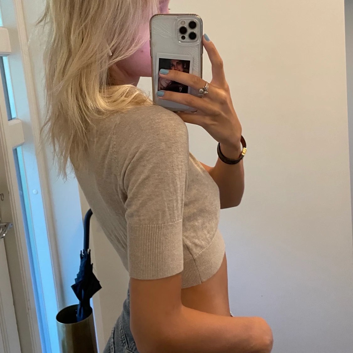 Stickad topp💕 - 91