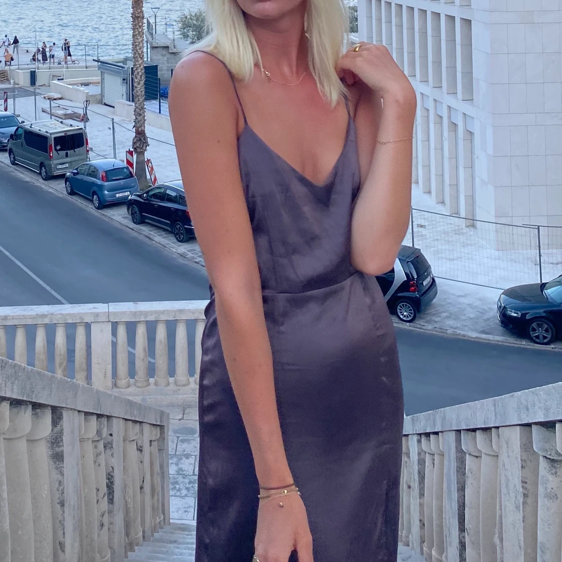 Nakd satin klänning