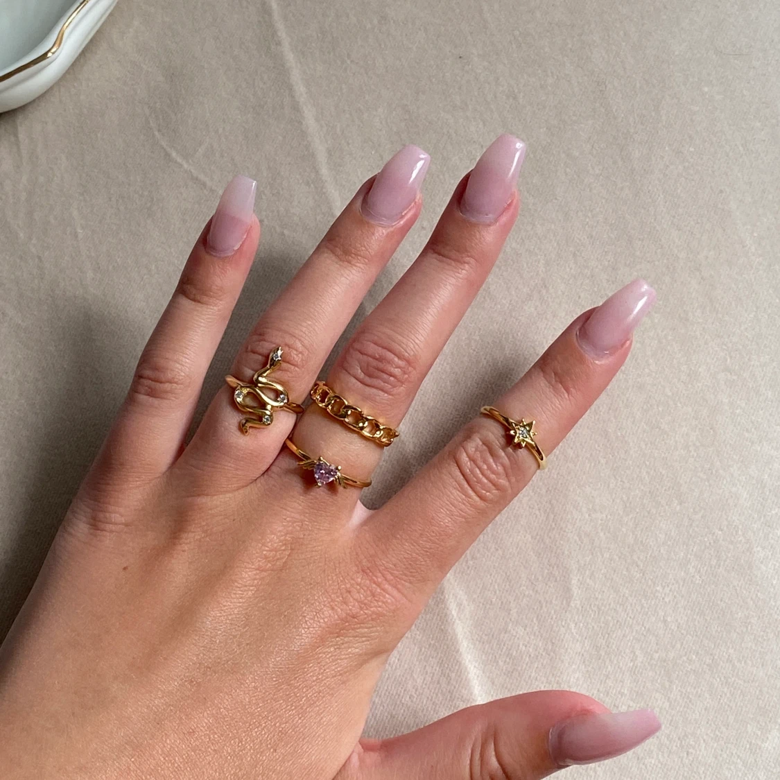 24k guldpläterade Ringar!!