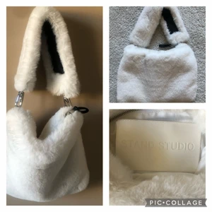 Stand faux fur väska - Väskan är i perfekt skick. 