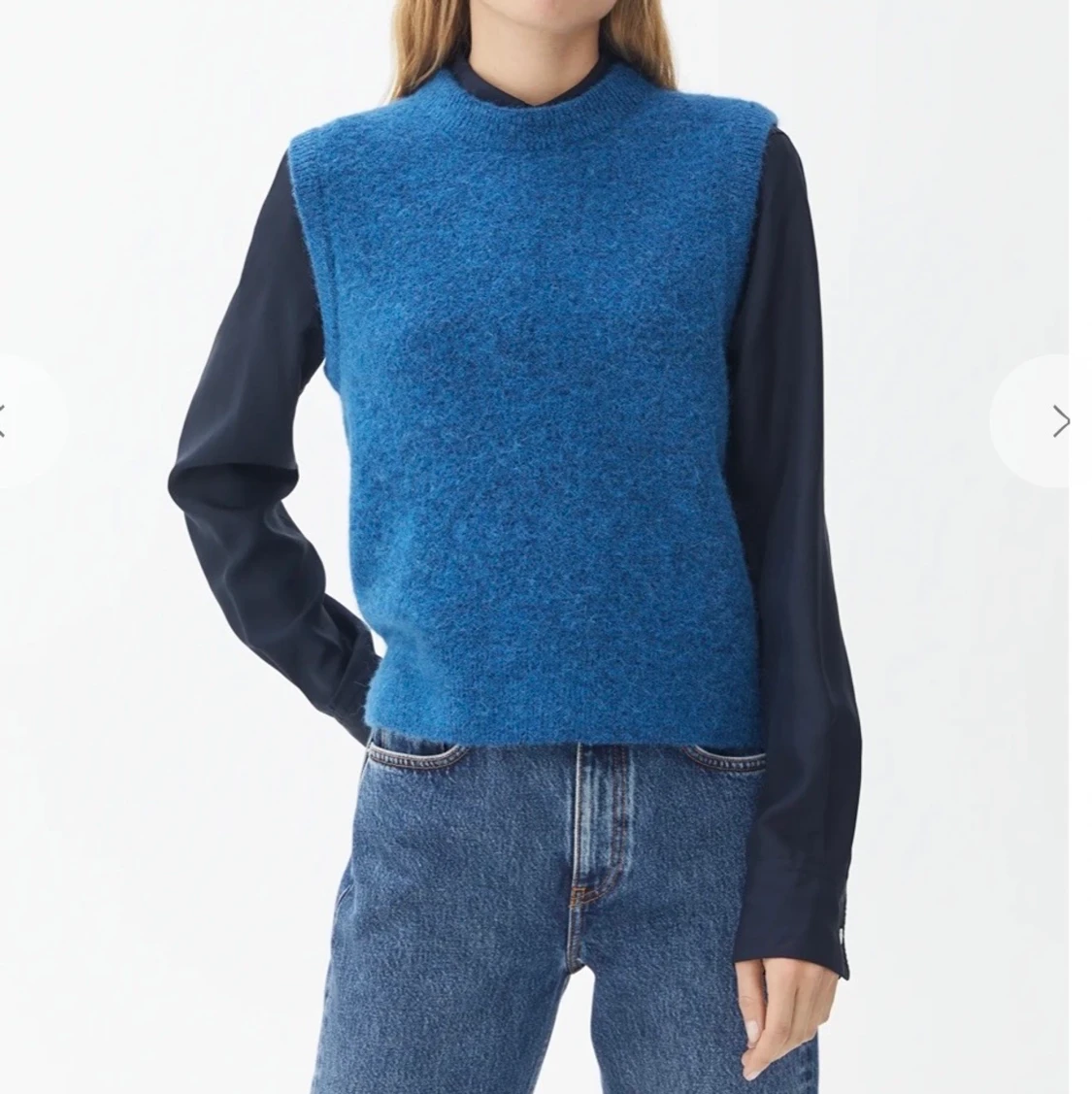 Stickad väst ARKET Storlek S