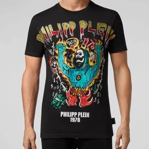 Philipp Plein T Shirt STL M NY - Storlek M. Använd 1 gång, är i nyskick. Kvitto på mail. Köpt från Plein hemsidan.